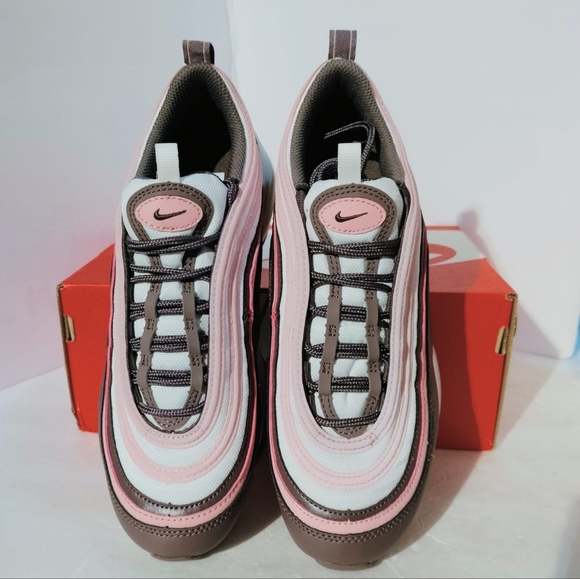 Nike Air Max 97 (GS) Size 7Y Youth or Men (Women'8.5) 25 cm. Violet ore , pink g - Picture 11 of 12